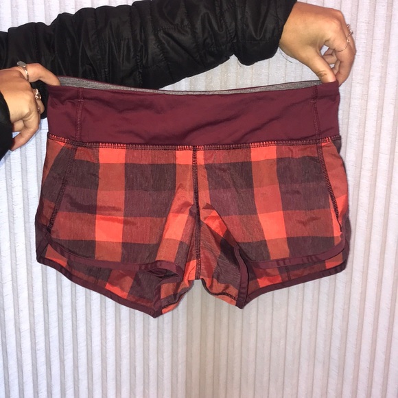 lululemon athletica Pants - Plaid Lululemon Shorts